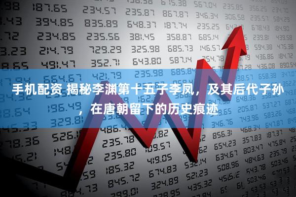 手机配资 揭秘李渊第十五子李凤，及其后代子孙，在唐朝留下的历史痕迹